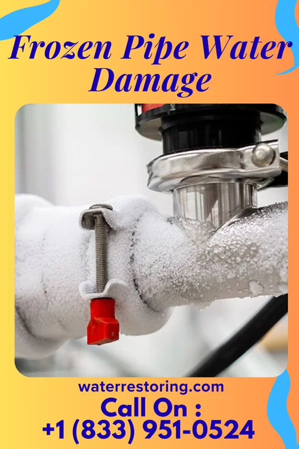 Frozen Pipe Water Damage in Jesterville, MD